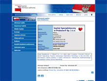 Tablet Screenshot of bip.szpital.prabuty.pl